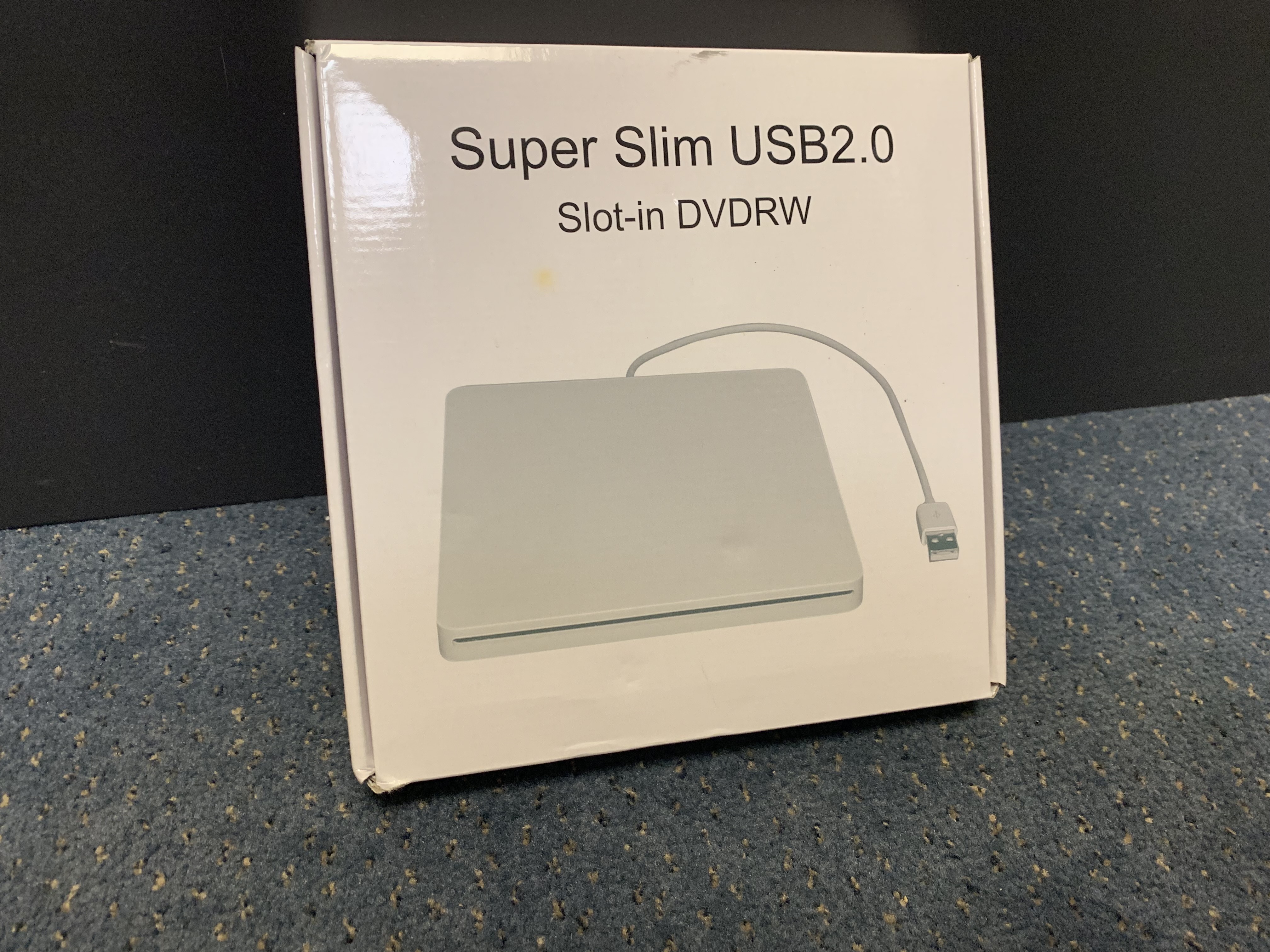 External Driver USB 2.0 Super Slim Slot DVD-RW | LATAN