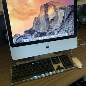 iMac with Keyboard and Power Mouse