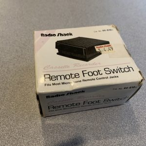 Foot Switch by RadioShack