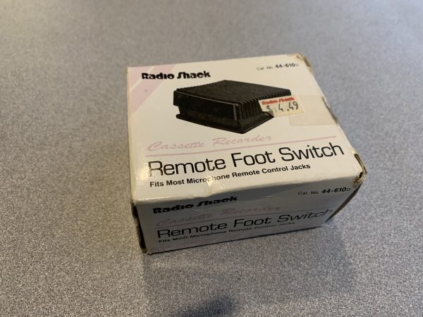 Foot Switch by RadioShack