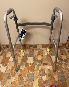 Folding Walker with Tennis Balls