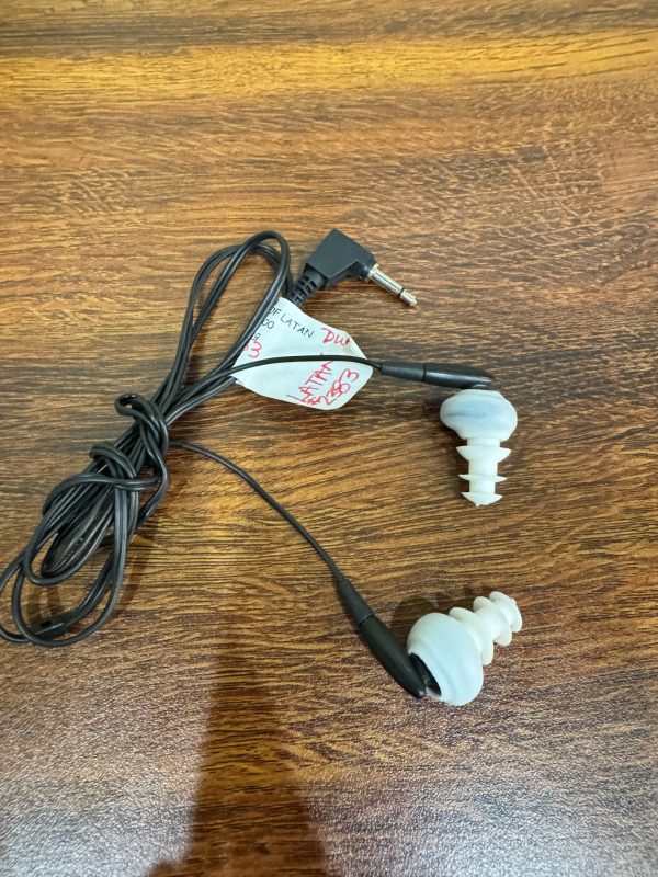 Dual Mini Earphone w/Flexible Tip